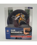 New In Box NFL Minnesota Vikings Football Ear Warmers - Cold Ear Muffs W... - $20.29 CAD