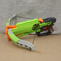 NERF Zombie Strike Crossfire Blaster Crossbow Soft Dart Gun Green - £14.09 GBP