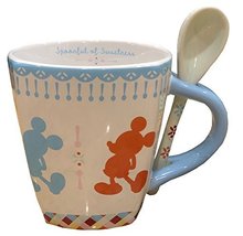 Disney Parks Shanghai Mickey Mouse Spoonful of Sweetness Ceramic Coffee Tea Mug  - £29.42 GBP