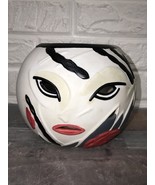 Vtg Partylite Enchanted Empress Face Candle Holder Cutout Asian Inspired... - $937.62 MXN
