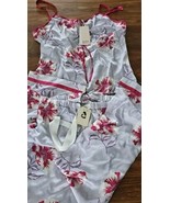 Morgan Lane Silk Pajamas Set in Lilac Esmeralde Floral Print Cami Pants ... - $197.99