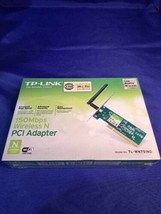 Brand New Sealed TP-LINK 150 Mbps Wireless N Pci Adapter TL-WN751ND - $23.36