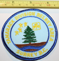 Girl Guides Tamarack Division Delrey Area Surrey BC Canada Badge Label P... - $11.46