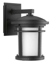 Progress Lighting-1-Light 10.4 in.Outdoor Textured Black LED Wall Lantern Sconce - £60.74 GBP