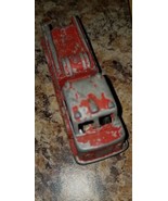 VINTAGE RED FIRETRUCK BY MIDGETOY MADE IN ROCKFORD ILL. - £9.92 GBP