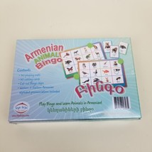 Armenian Animal Bingo Hye Lezu Western Eastern Armenian 30 Playing Matts - £11.66 GBP