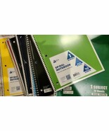 Mixed Lot Of 4 Norcom &amp; Apex 1 Subject, Wide Ruled, 70 Sheet Notebooks NEW - $12.02 CAD