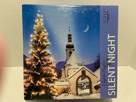 Majestic Puzzles Silent Night 550 Piece Puzzle Complete - £5.13 GBP