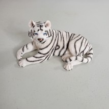 White Tiger Figurine Resin Safari Animal Zoo Tiger 4.75 in x 2.5 in - £11.45 GBP