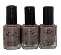 (3) Pack!!! Color Club (High Society) #881 Rebel Debutante Nail Lacquer - £59.01 GBP