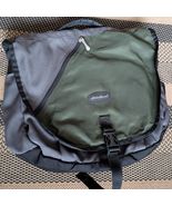 Eddie Bauer Crossbody Messenger Bag Padded Laptop Bag 15” Laptop - Green... - $28.66