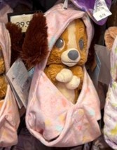 Disney Parks Babies Baby LADY and the Tramp Blanket Pouch Plush - $62.99