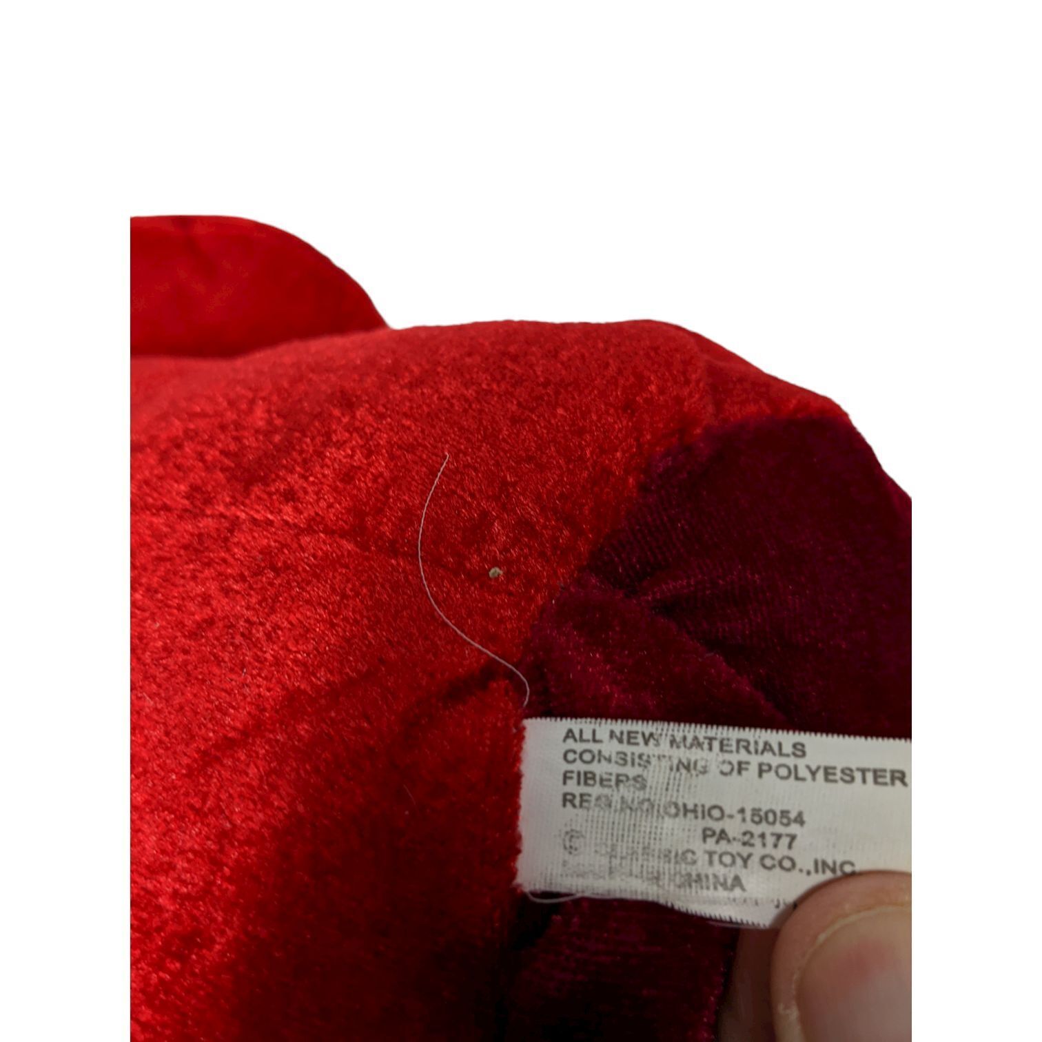 Classic Toy Company Red Valentine Heart Love Bear Plush Stuffed Animal 13" Item image 6