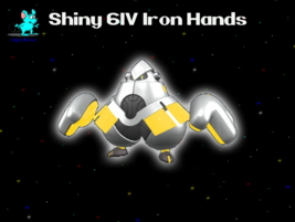✨ Shiny 6IV ✨ Iron Hands Paradox Pokemon with Shell Bell for Scarlet Violet ✨ - £4.68 GBP