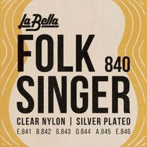 LaBella Folksinger Clear Trebles - £9.37 GBP