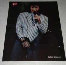 Julian Lennon 16 Magazine Photo Vintage 1985 - $475.72 MXN