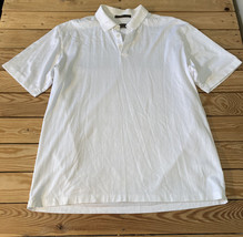 Nike fit dry Men’s short sleeve polo shirt size XL White sf23 - £11.74 GBP