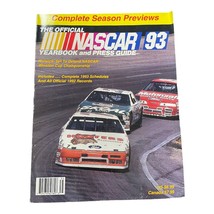 The Official NASCAR 1993 Yearbook and Press Guide Vintage Kulwicki Hooters Ford - £9.03 GBP