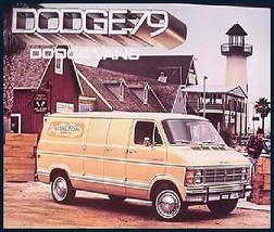 1979 Dodge Van Brochure - $10.95