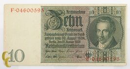 1929 Germany 10 Mark (XF) Extremely Fine Condition - $46.57