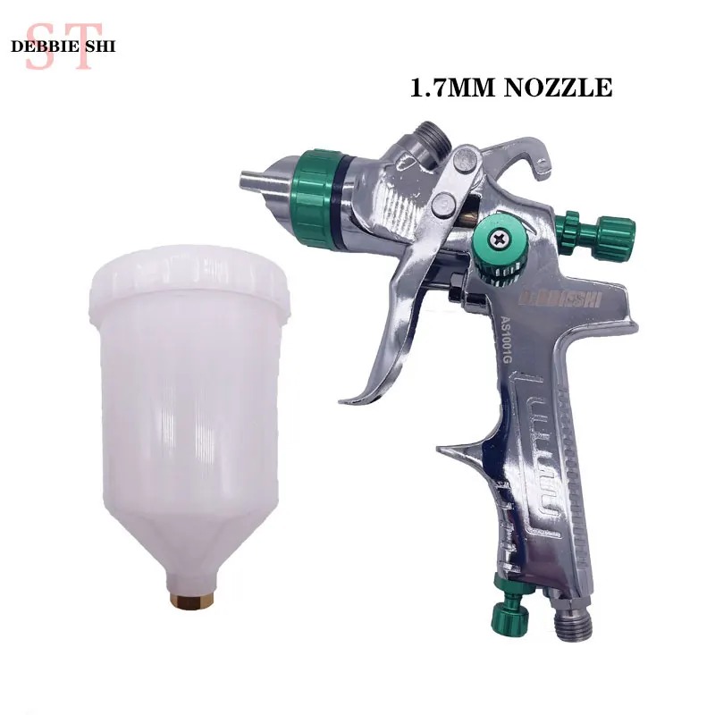 1.M Spray  DEBBIE SHI AS1001G High Quality 1.4MM Nozzle Kit Spray s 1.7MM Painti - £114.99 GBP
