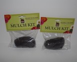 2 Packs Earth Box Mulch Kit Reversible Black &amp; White Mulch Covers 2 Per ... - $19.79