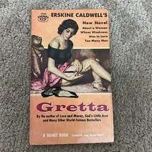 Gretta Romance Drama Paperback Book by Erskine Caldwell from Signet Books 1956 - £9.74 GBP