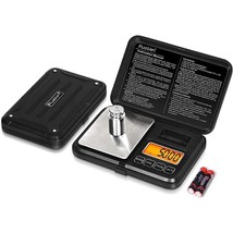 Fuzion Digital Pocket Scale 200g × 0.01g With Calibration Weight &amp; LCD Display - $20.58