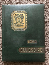 Vintage 1950 ELL ESS PE Lasalle - Peru, Illinois High School Yearbook - £23.25 GBP