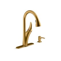 Touchless Pull-down Kitchen Faucet with Soap/lotion Dispenser - £374.15 GBP