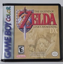 The Legend Of Zelda Link&#39;s Awakening Dx Case Only Game Boy Color Box Best Qualit - £10.94 GBP