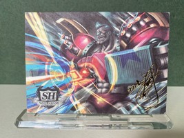 One Piece Anime Trading Card SH 6 Voicer Signature Sketch Insert FRANKY 640/666 - £63.00 GBP