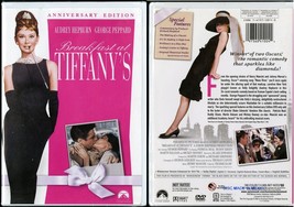 Breakfast At Tiffany&#39;s Dvd Audrey Hepburn Paramount Video New Sealed - £6.25 GBP