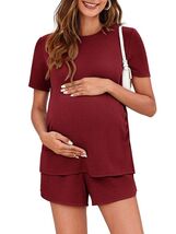 Onedreamer Womens Maternity Pajamas Set Short Sleeve Shirt Shorts Black ... - $343.10 MXN Onedreamer Womens Maternity Pajamas Set Short Sleeve Shirt Shorts Black ... - $343.10 MXN