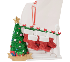Personalized Christmas Family Ornament Family of 5 Stockings - $13.09