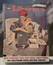 Liberty Magazine June 21, 1941 Lindbergh Story ~ Harlow Story - £7.83 GBP