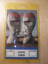  Pink Floyd 1994 Division Bell Tour Local Crew Pass David Gilmour Nm - £14.98 GBP