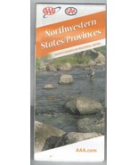 2009 AAA CAA Map Northwestern States Provinces North America Regional Se... - $10.08