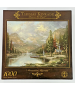 Vintage NEW Thomas Kinkade 1000 Pc Jigsaw Puzzle “Mountain Majesty” 1999... - €15,48 EUR