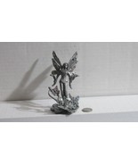 Rhinestones Jeweled Fairy Lady W/Butterflies On Flower Base; By Sunglo 1... - $61.33 CAD