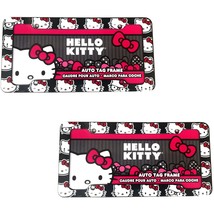 Hello Kitty License Plate Frame 2-Pack – Cute Car Accessories For Mitsub... - £14.76 GBP