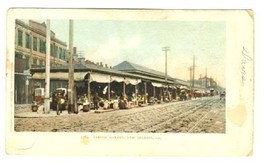 French Market Undivided Back Postcard New Orleans Louisiana - £9.34 GBP