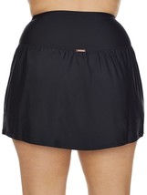 Raisins Curve Plus Size Solids Bravo Skirted Bikini Bottom Black Size 14W - £15.89 GBP