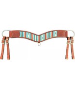 Breast Collar Tripping Serape Southwest Print Leather Cowboy Horse Tack - $129.00