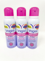 Lot of 3 - Vagisil Odor Block Dry Wash Spray 2.6 oz  NEW - £14.97 GBP