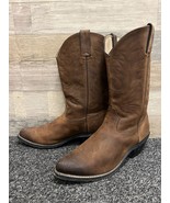 Durango RD4112 Brown Leather Cowboy Cowgirl Western Boots Womens Size 10 M - $29.02