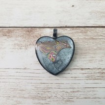 Vintage Pendant - Unusual Heart Pendant - No Chain Included - £12.56 GBP