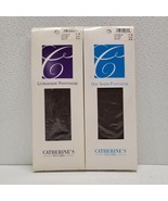2 Catherines Ultrasheer And Day Sheer Pantyhose Size B Coffee #21 Brown - $29.08 CAD