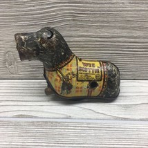 Vtg MARX TIN LITHO wind up Toy Scottie dog Scotty for Parts / Restore - $24.74