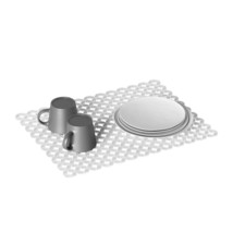 Kitchen Sink Mat Splash Guard Drain Pad Protector Non-slip Durable Rubber New - £8.49 GBP